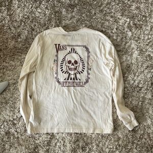 Long sleeve Vans shirt size L women